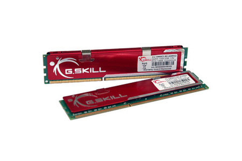 G.Skill 4GB (2x2048MB) DDR3 PC 10666 CL9 4GB DDR3 1333MHz memory module