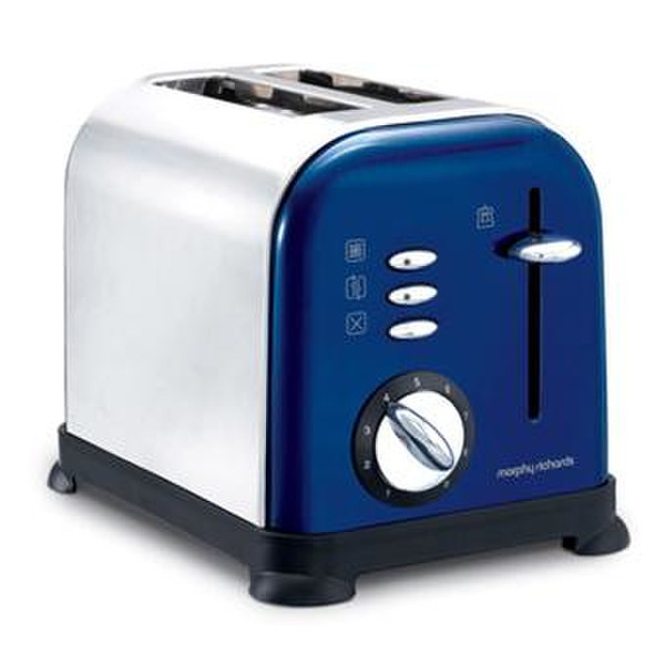 Morphy Richards 44740 2slice(s) 980, -W Blue toaster