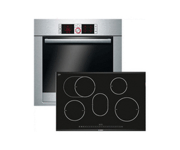 Bosch HBD599V50R Induction Electric oven cooking appliances set
