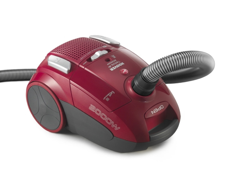 Hoover TTE 2005 Цилиндрический пылесос 2000Вт Красный