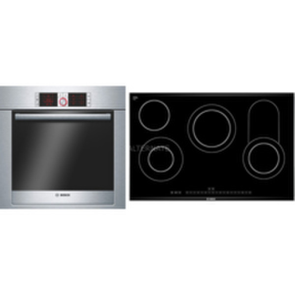 Bosch HBD597V50R Induction hob Electric oven cooking appliances set