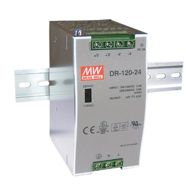 MEAN WELL DR-120-24 voltage transformer