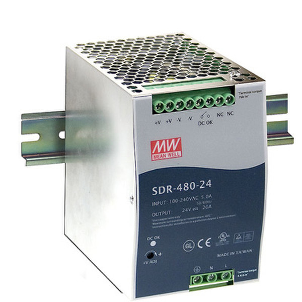 MEAN WELL SDR-480-24 трансформатор напряжения