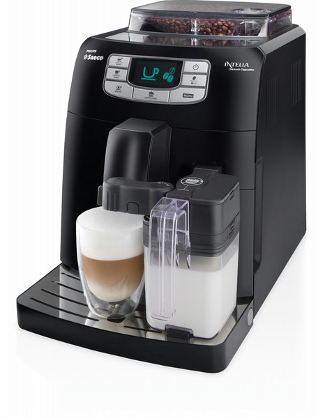 Saeco Intelia HD8753/19 Espresso machine 1.5L Black coffee maker