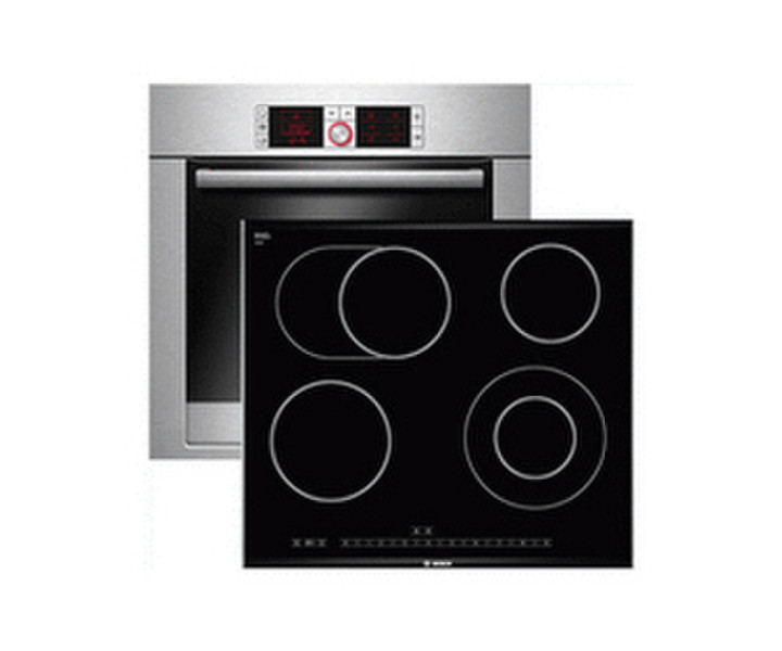 Bosch HBD586V50R Induction Electric oven cooking appliances set