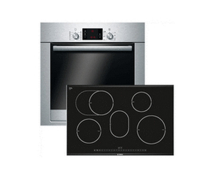 Bosch HBD559V50R Induction Electric oven cooking appliances set