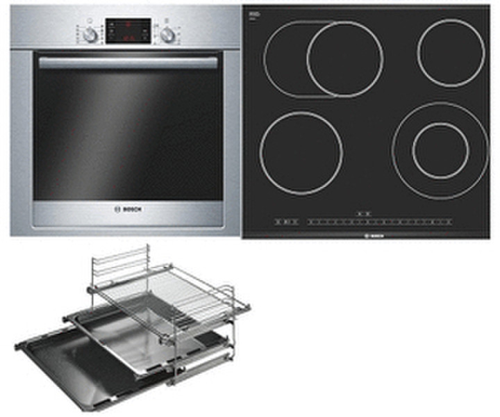 Bosch HBD558V50R Ceramic Electric oven cooking appliances set