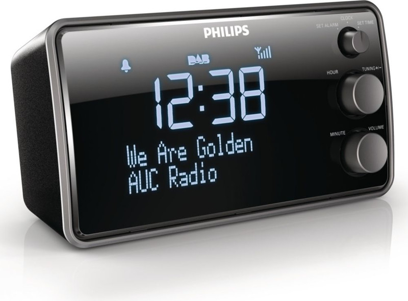 Philips AJB3552 Clock Digital Black