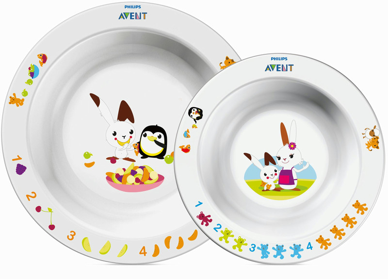 Philips AVENT Toddler 2 bowl set 6m+ SCF708/10