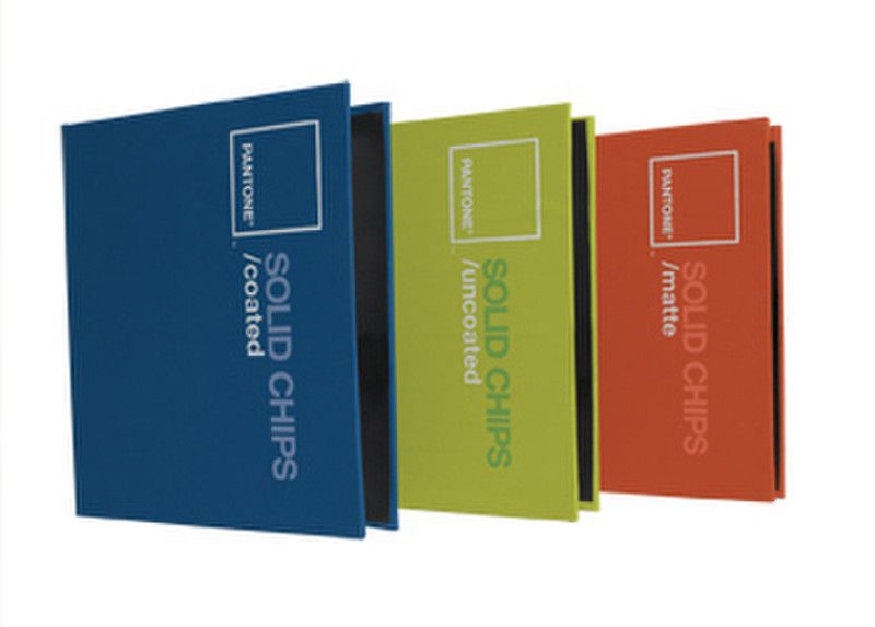 Pantone SOLID CHIPS three-book set