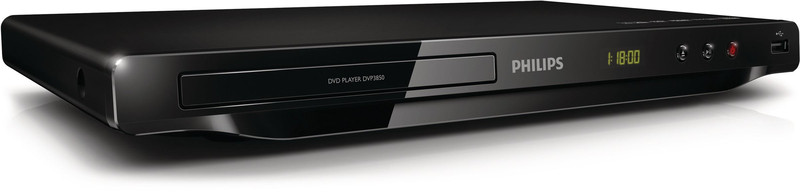 Philips DVP3850G/05 Проигрыватель Черный DVD-плеер