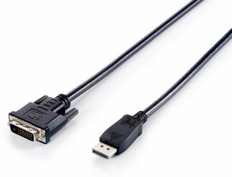 Equip 119336 2m DisplayPort DVI-D Schwarz Videokabel-Adapter