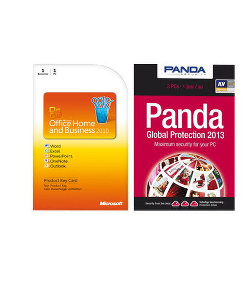 Microsoft Office Home & Business 2010, PKC, ESP + Panda Global Protection 2013