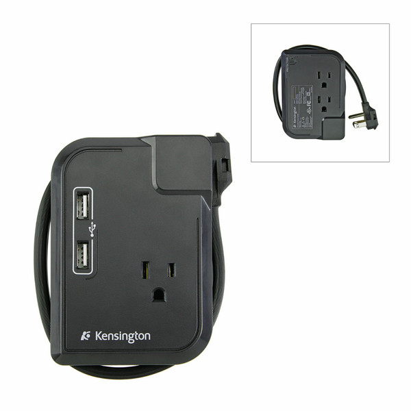 Kensington Travel Portable Outlet mit USB