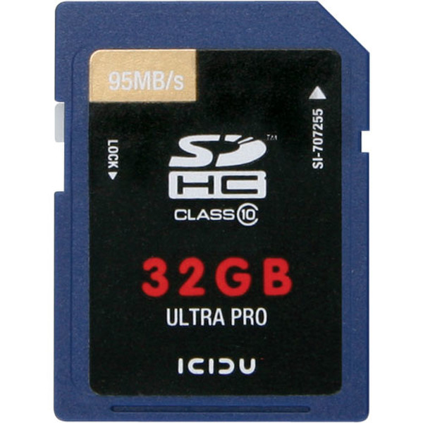 ICIDU Secure Digial Ultra Pro 64GB 32ГБ SDHC Class 10 карта памяти