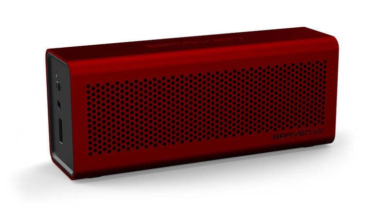Braven 600 Stereo 6W Red
