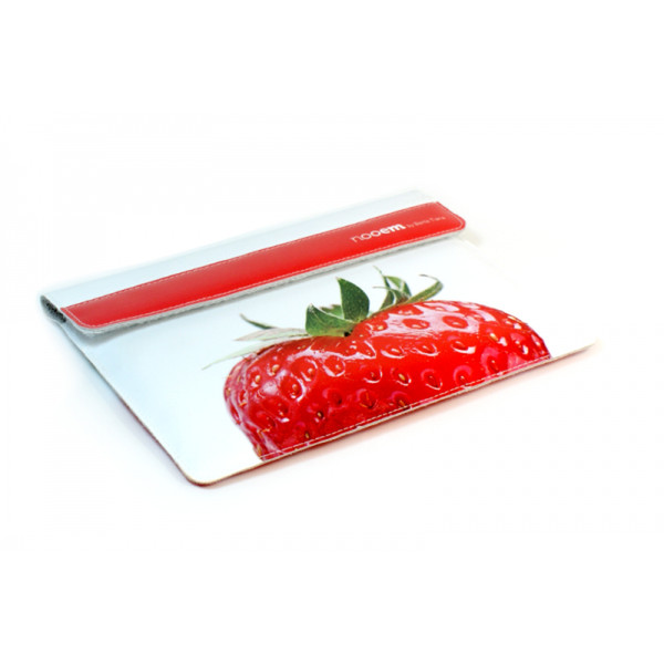Nooem LONFI.IP40107 Blatt Rot, Weiß Tablet-Schutzhülle
