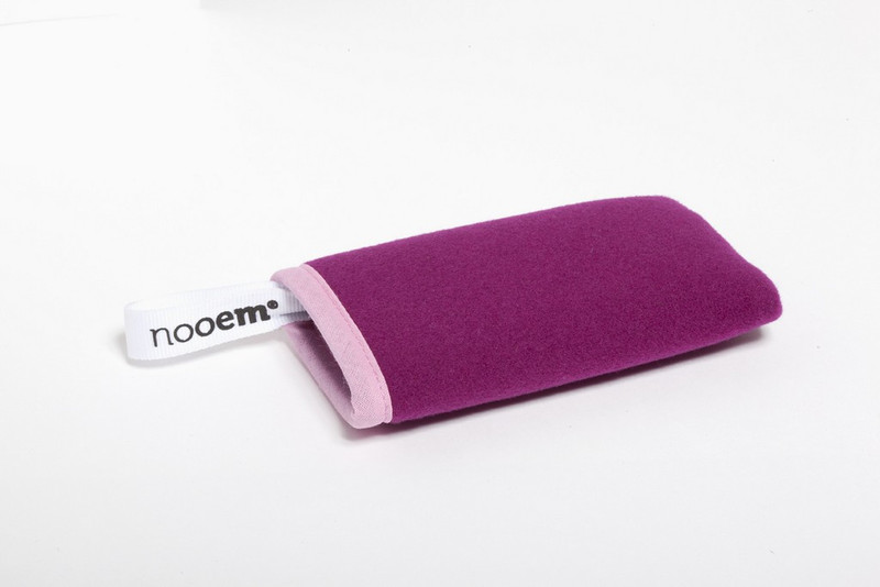 Nooem iPhone 4/4S Textil Pouch case Bordeaux