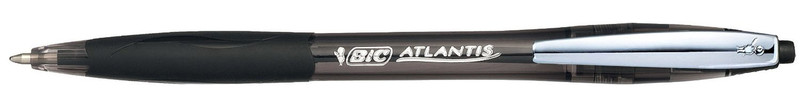 BIC 902133 Clip-on retractable ballpoint pen Schwarz 12Stück(e) Kugelschreiber