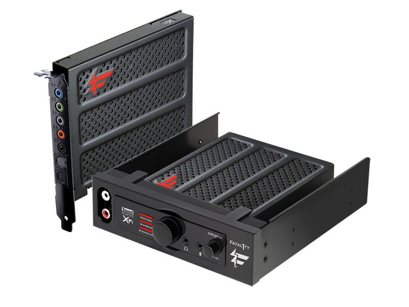 Creative Labs X-Fi Titanium Fatal1ty Champion Internal 7.1channels PCI-E