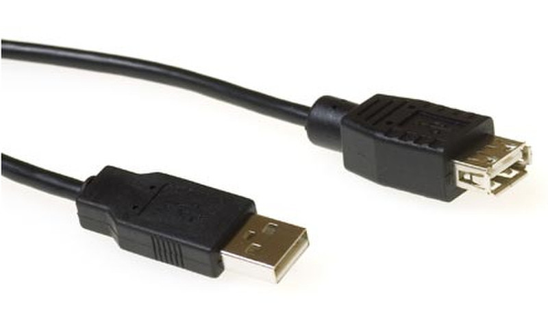 Eminent USB 2.0, 1.8m 1.8м USB A USB A Черный