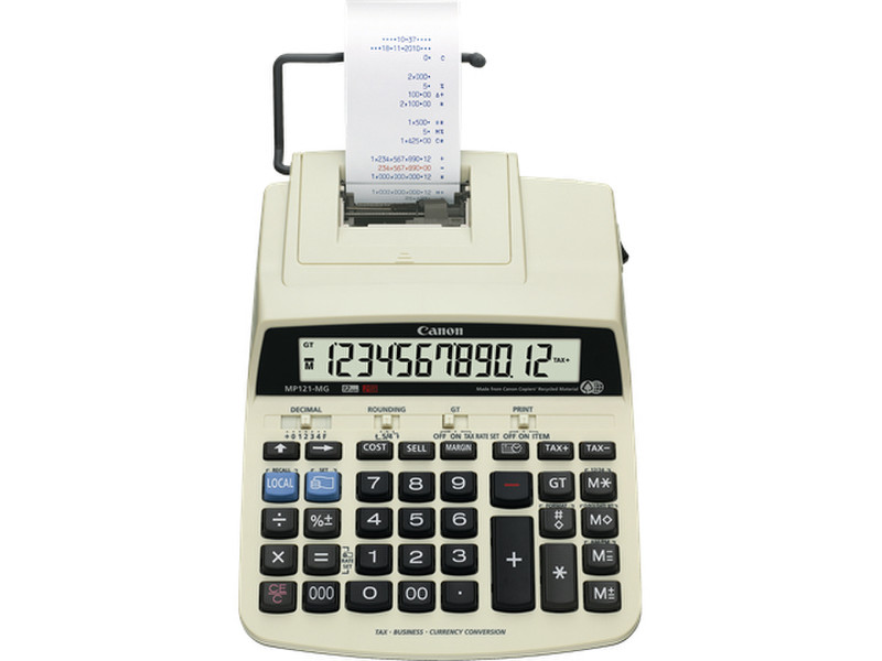 Canon MP121-MG Desktop Printing calculator White