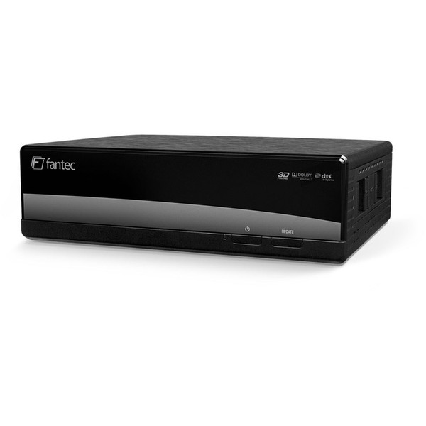 Fantec 3DAluPlay 1TB 1000GB 7.1 1920 x 1080pixels Black digital media player