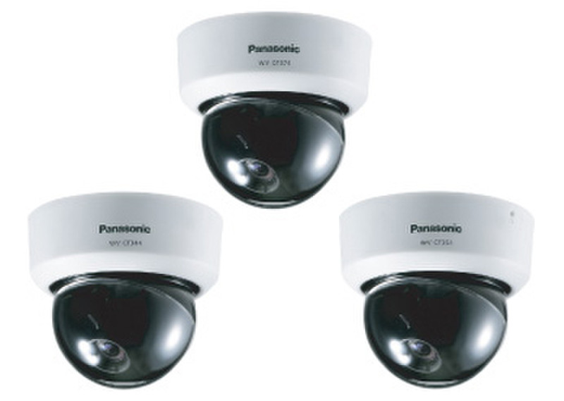 Panasonic WV-CF374 Innen & Außen Geschoss Weiß Sicherheitskamera