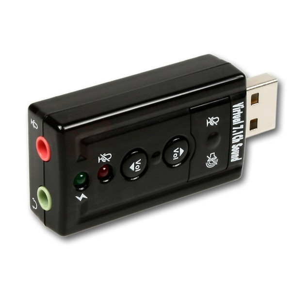 Axago ADA-20 USB - audio adapter 7.1канала USB