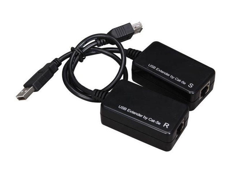 Rosewill RA-USB-RJ45-EX кабельный разъем/переходник