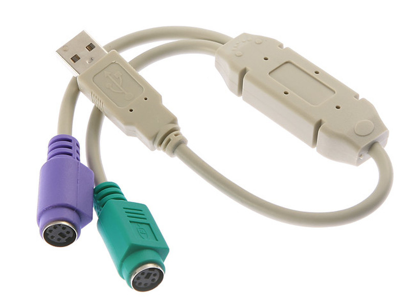 Rosewill RC-USB-PS2-BG кабельный разъем/переходник