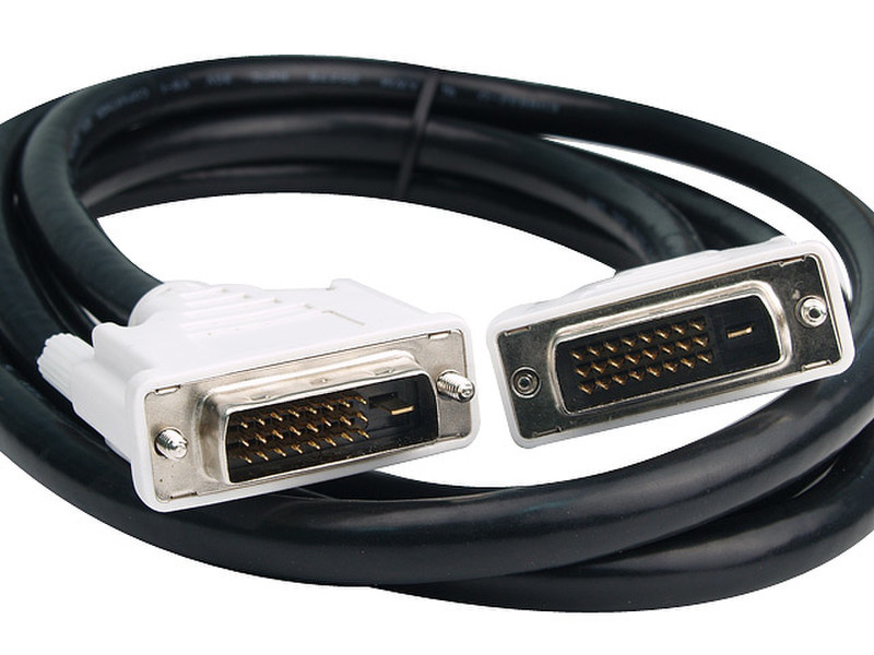 Rosewill DVI-D, M-M, 6ft 1.83m DVI-D DVI-D Black,White DVI cable