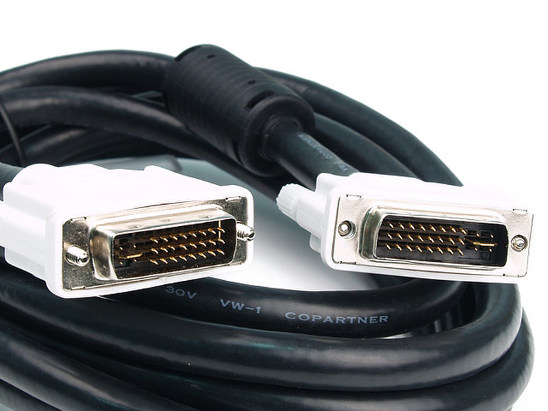 Rosewill DVI-I, M/M, 10ft 3m DVI-I DVI-I Black,White DVI cable