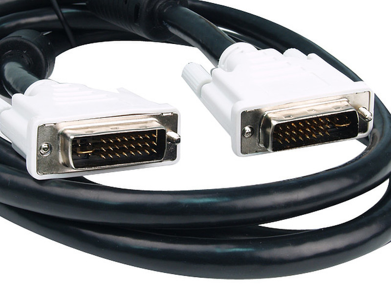 Rosewill DVI-I, M/M, 6ft 1.83м DVI-I DVI-I Черный, Белый DVI кабель
