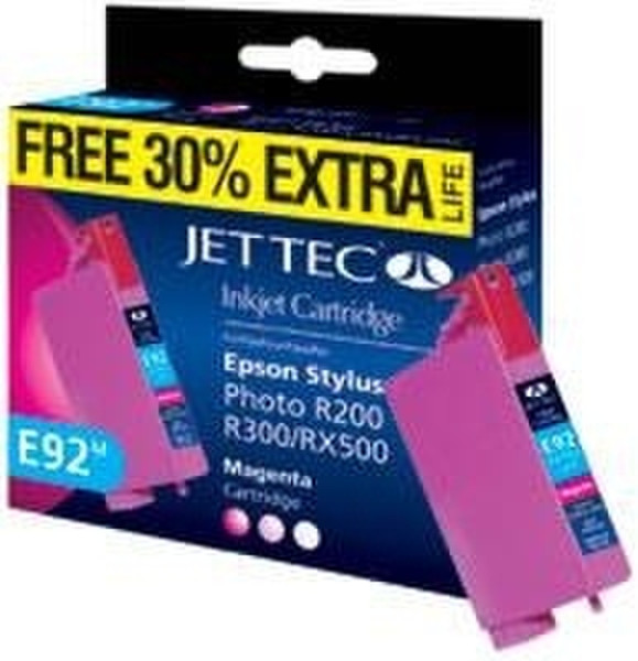 Jet Tec 9353MJB (magenta) [E92m] magenta ink cartridge
