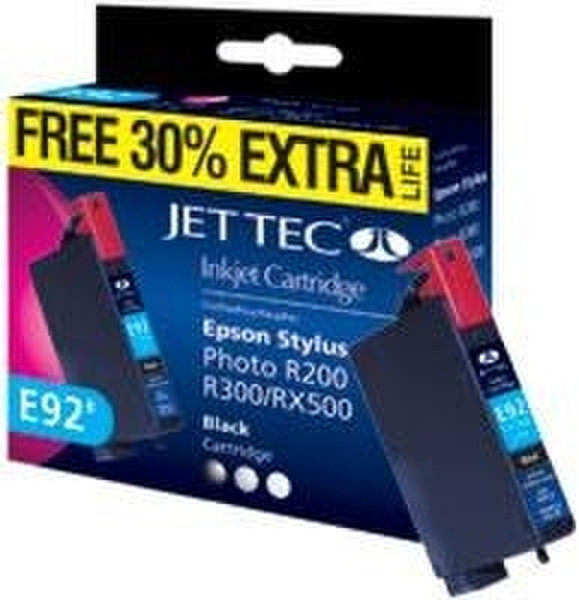 Jet Tec 9353BJB (black) [E92b] Black ink cartridge