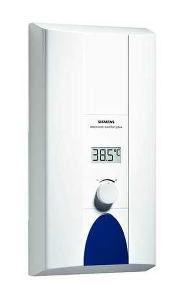 Siemens DE2427515 Проточный Solo boiler system Вертикально Белый водонагреватель / бойлер