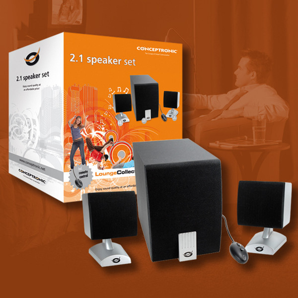 Conceptronic 2.1 Multimedia Speaker System Economy line