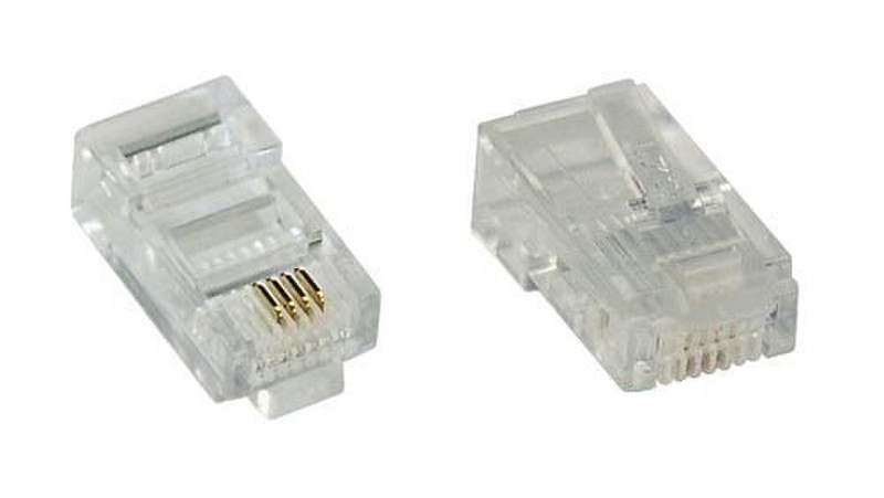 InLine 73000L RJ-45 Transparent wire connector