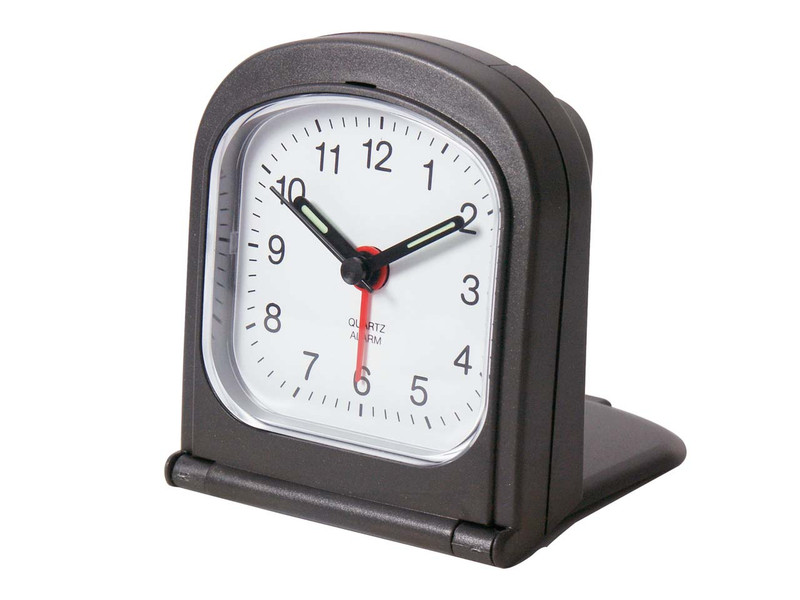 Cresta AQ550 Quartz table clock Silber Tischuhr