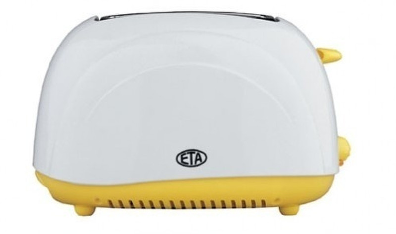 Eta 215890000 2slice(s) 600W Weiß, Gelb Toaster