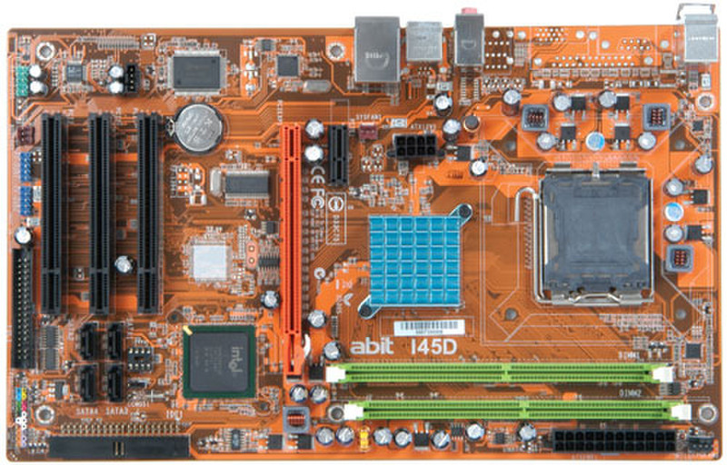 abit I45D Socket T (LGA 775) ATX motherboard