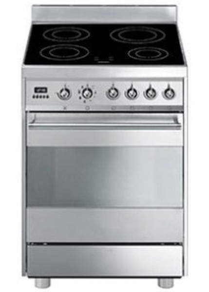 Smeg C6IMXI8 Freestanding Induction hob A Stainless steel cooker
