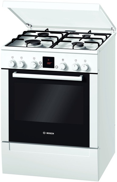 Bosch HGV445120N Отдельностоящий Gas hob A Белый кухонная плита