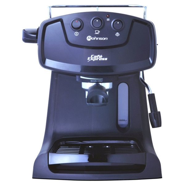 Rohnson R-958 Espresso machine 1.2L Black coffee maker