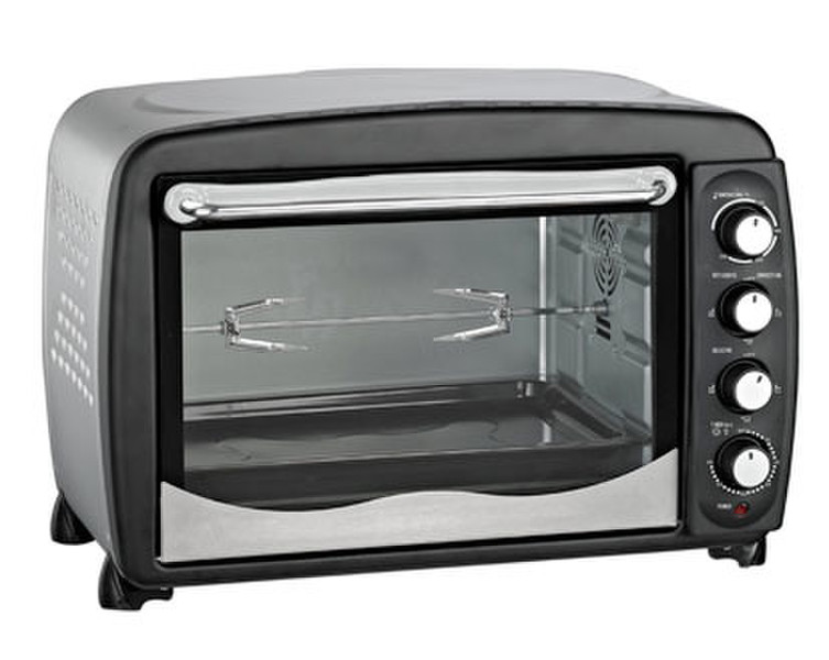 Zephir ZHC045 Elektro 45l 2000W Schwarz, Silber Backofen