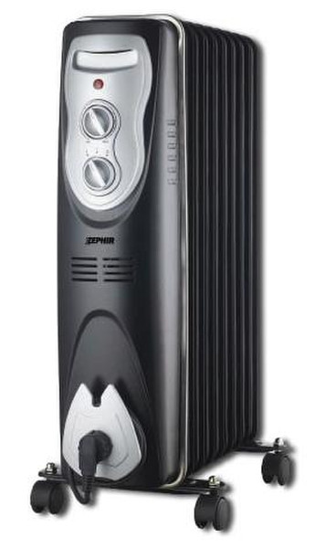 Zephir ZRA1519 Floor 2000W Black,White Radiator electric space heater