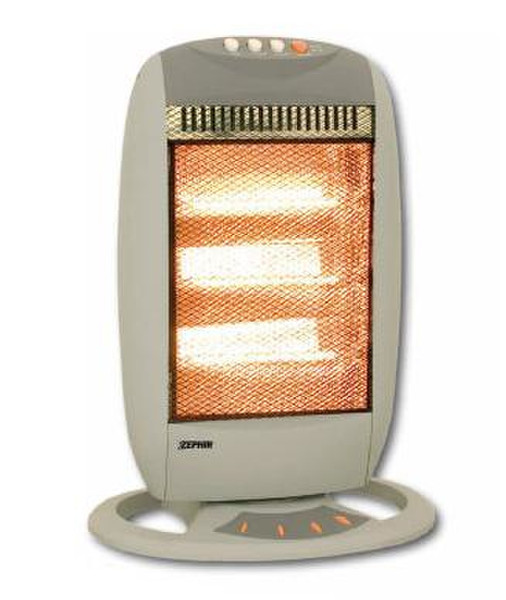 Zephir HZP300 Floor 1200W Grey Halogen electric space heater