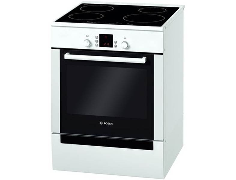 Bosch HCE748223 Отдельностоящий Induction hob A Белый кухонная плита