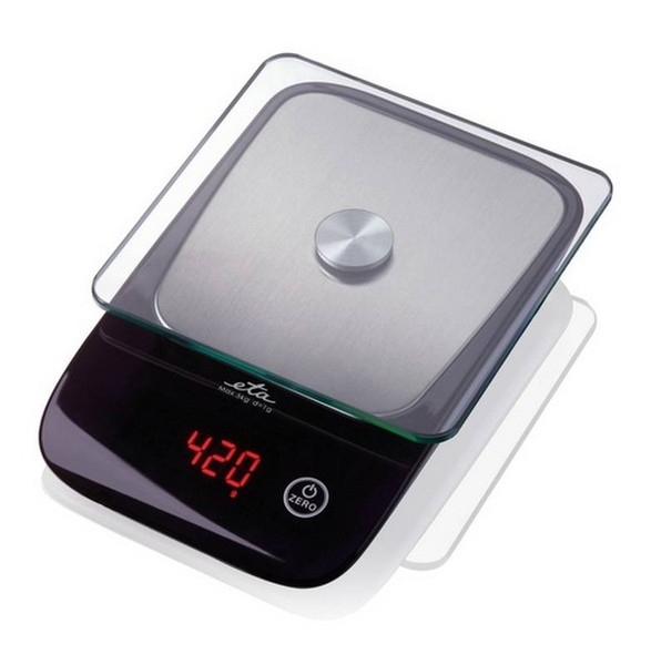Eta 377890000 Electronic kitchen scale Черный кухонные весы